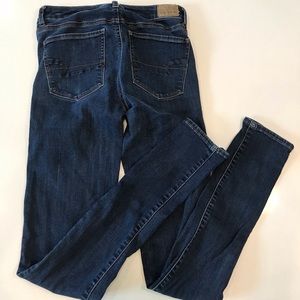 American Eagle high rise skinny - extra long